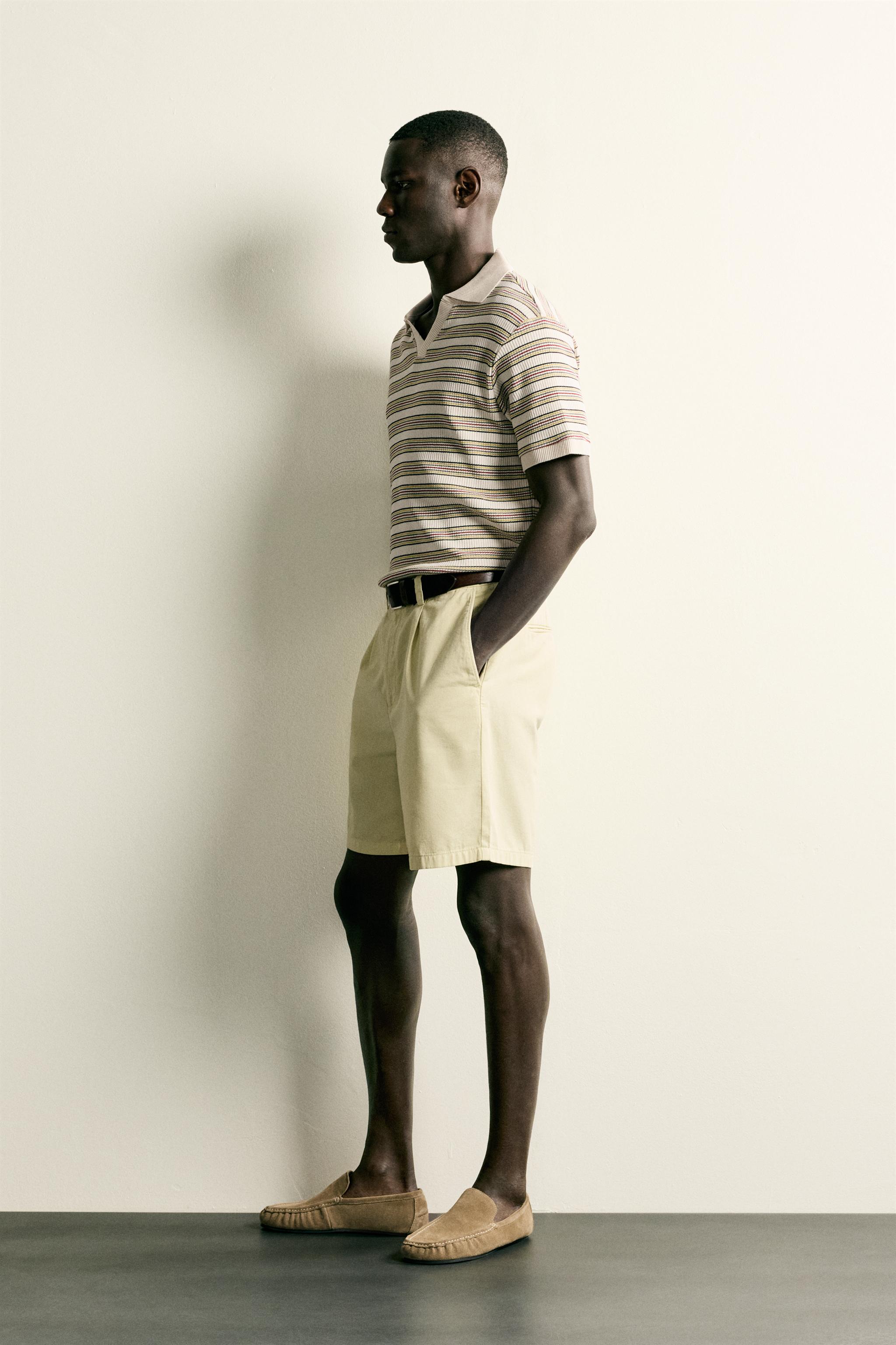 STRIPED REGULAR FIT POLO